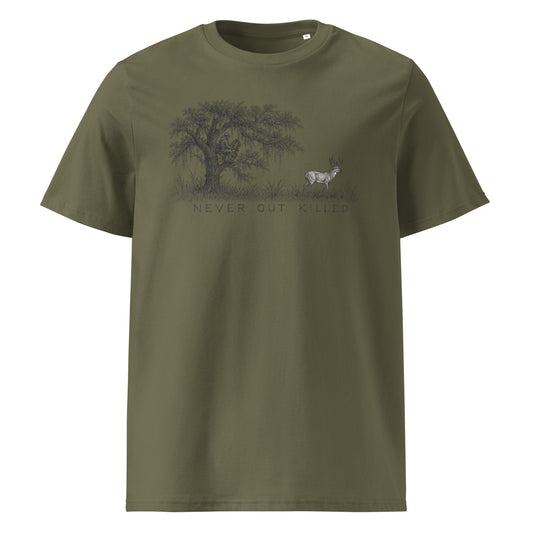 NOK The Tree Stand women's t-shirt, khaki, front view